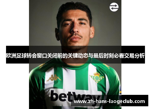 欧洲足球转会窗口关闭前的关键动态与最后时刻必看交易分析